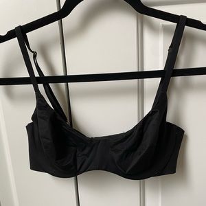 Black balconette Victorias Secret bra
